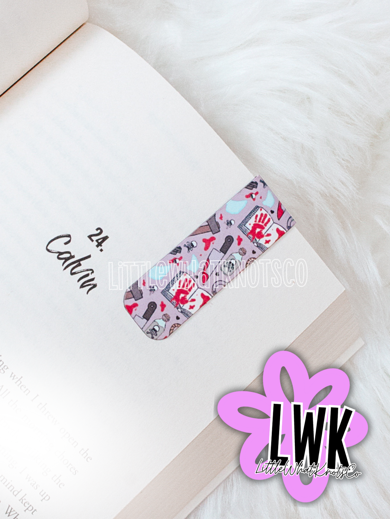 Thriller Magnetic Bookmark
