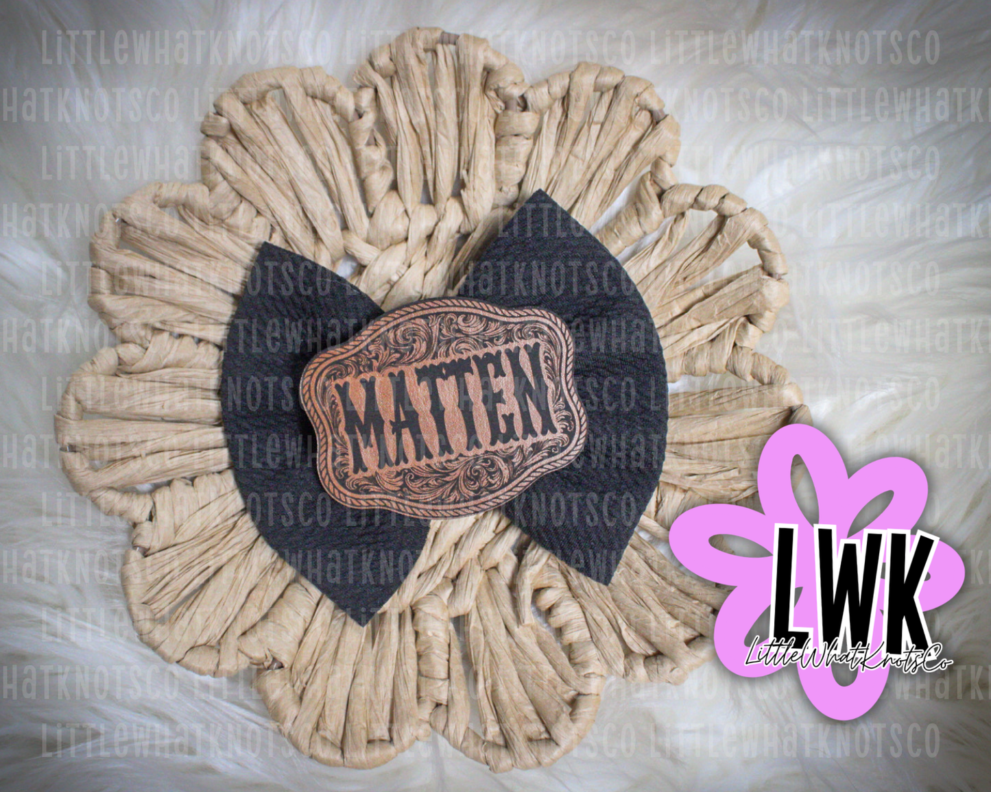 Name Buckle Patch