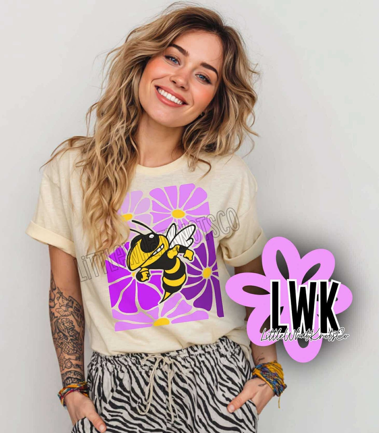 Groovy Floral Mascot (youth & adult)