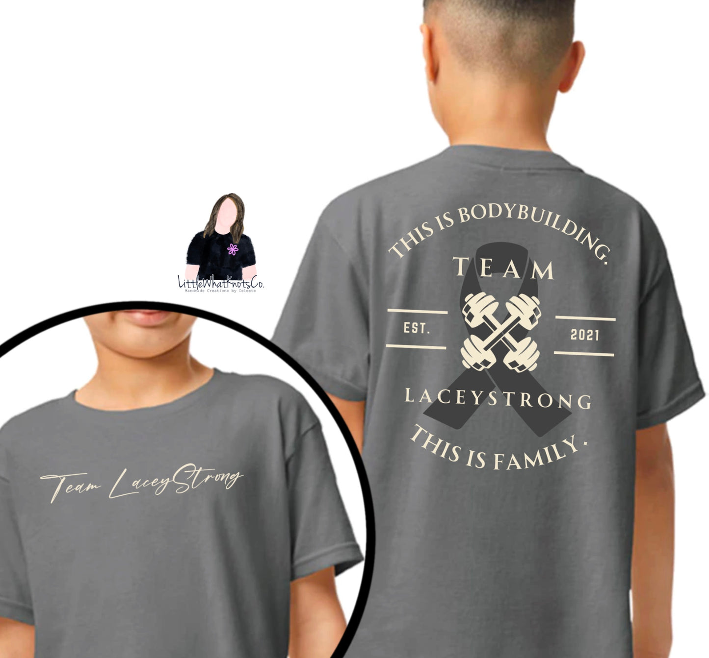 Team LaceyStrong Toddler Tee