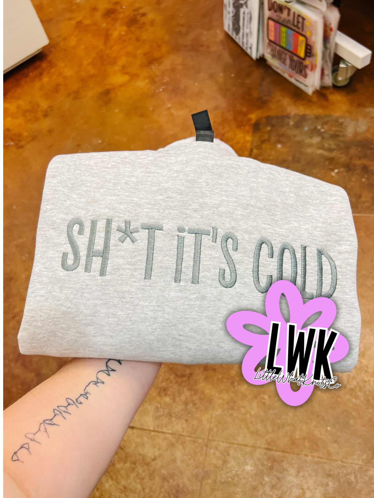 One-Liner Embroidery Bday Sale