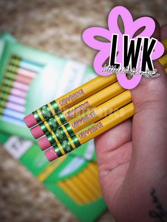 Engraved Pencils!