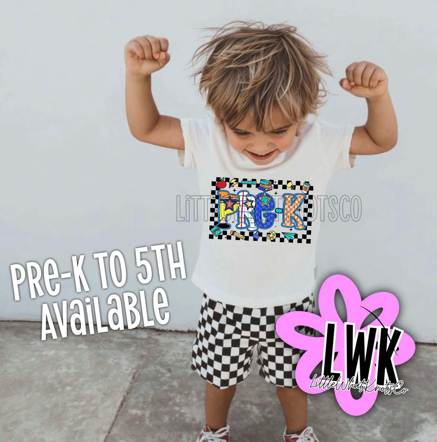 Primary Color Checkers (youth & adult)