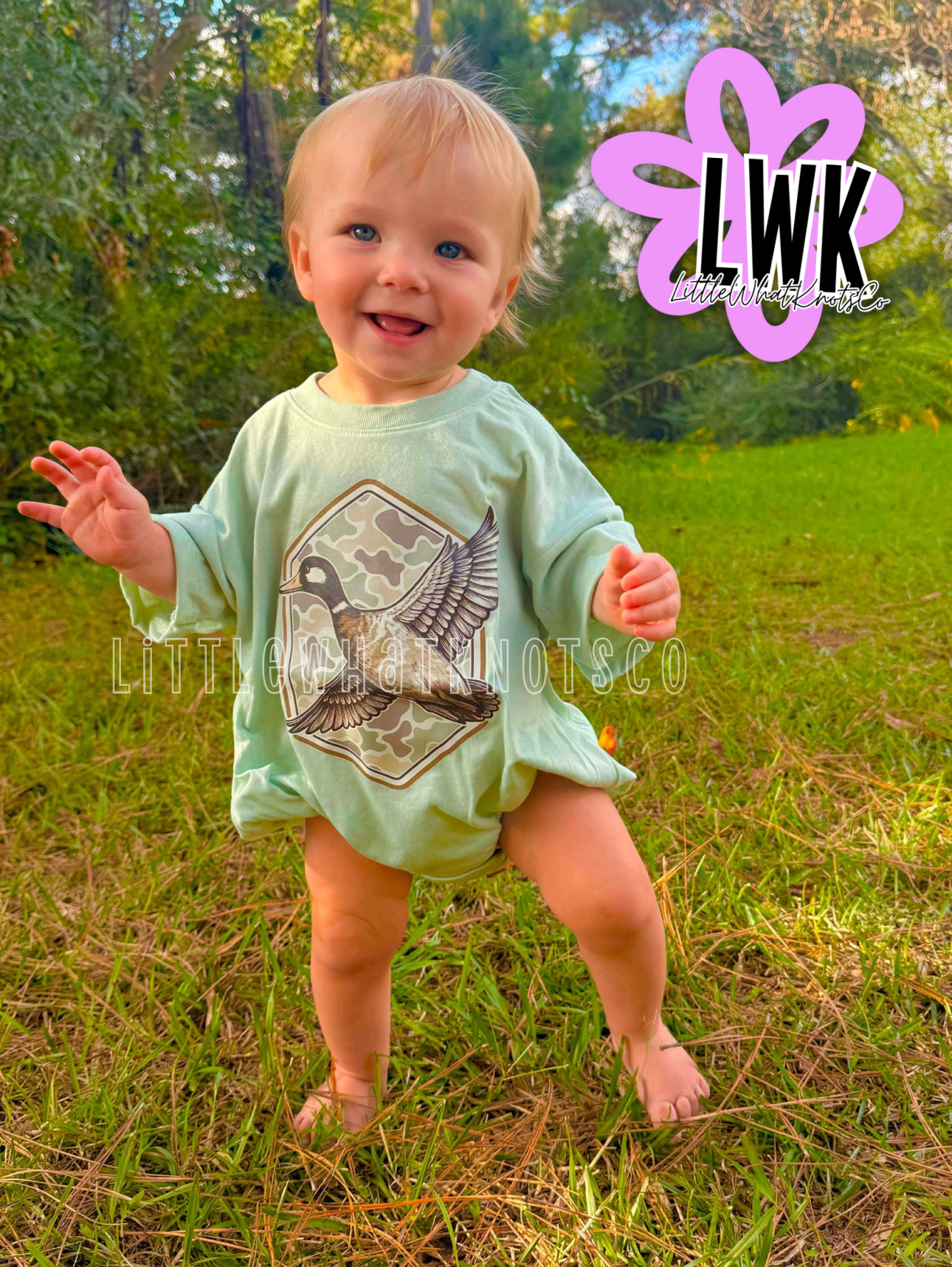 Duck Camo Diamond (bubbles&tees)