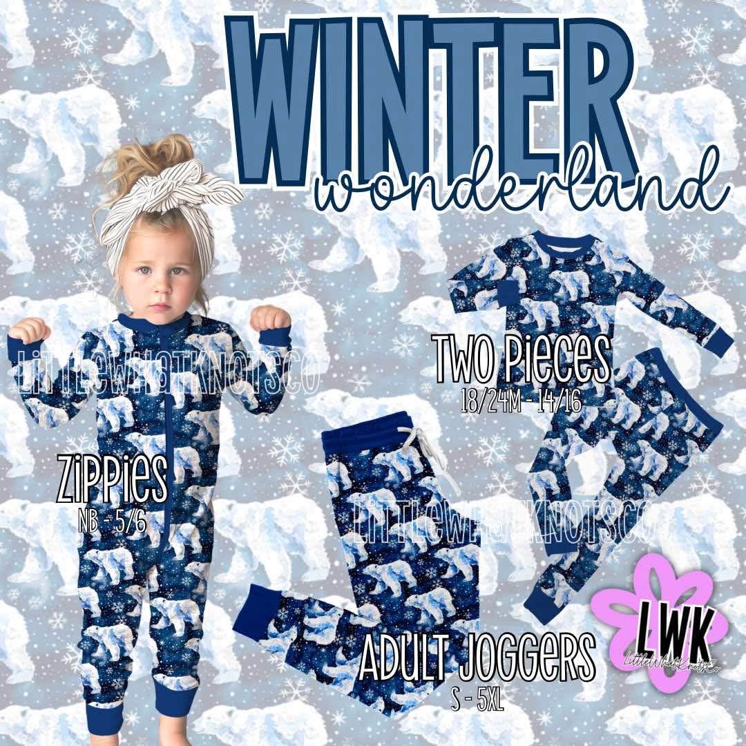 Christmas & Winter Adult Joggers *PREORDER*