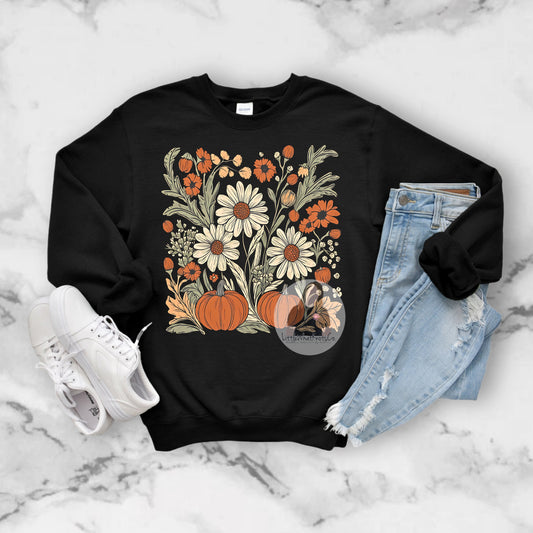 Pumpkin Florals