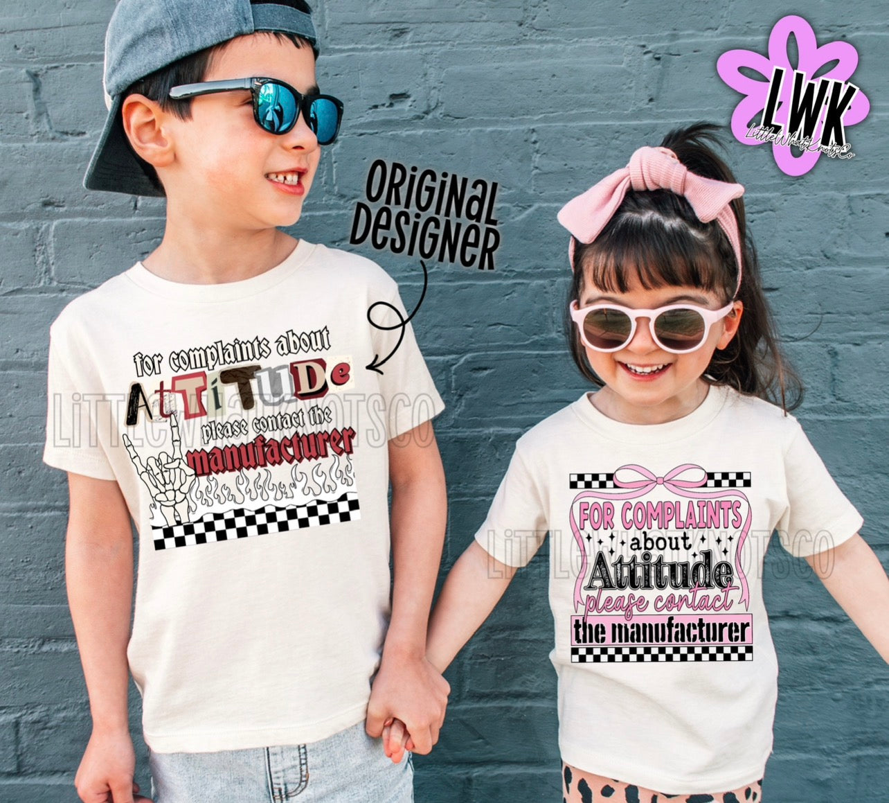 Attitude - 2 styles (bubbles, youth & adult tees)