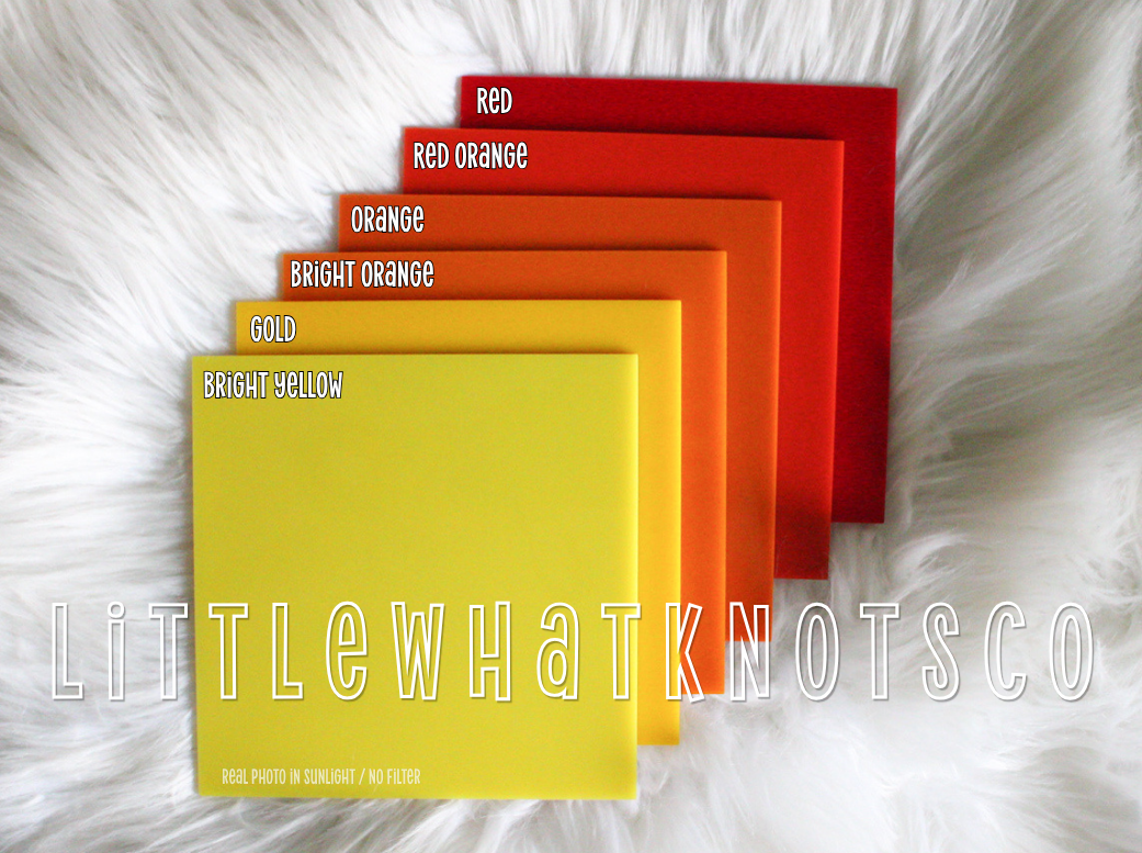3" Acrylic Name Clips