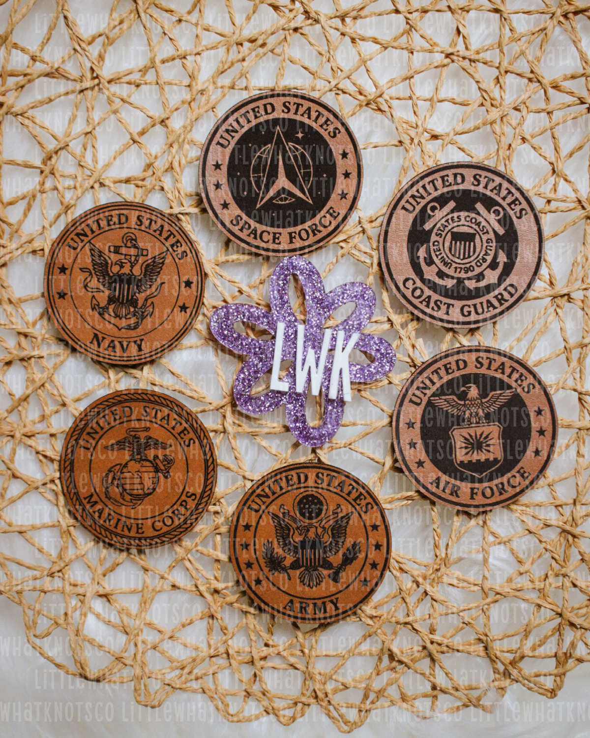 Military Crest Patches