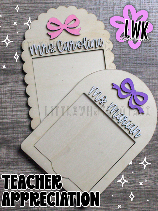 Custom Sticky Note Holder