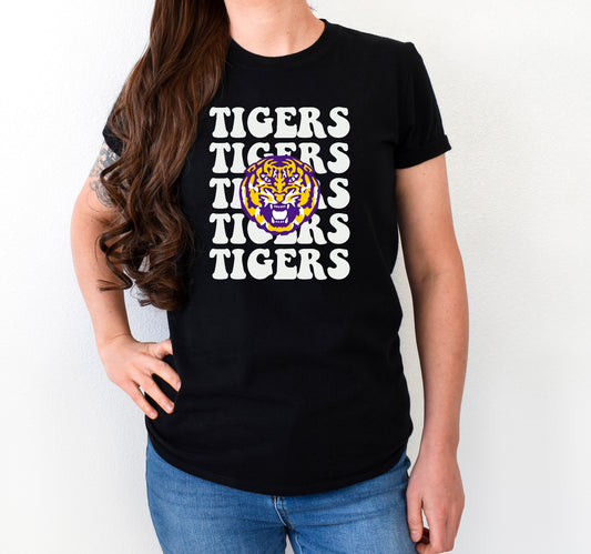 Doyle Tigers Groovy Mascot Tee