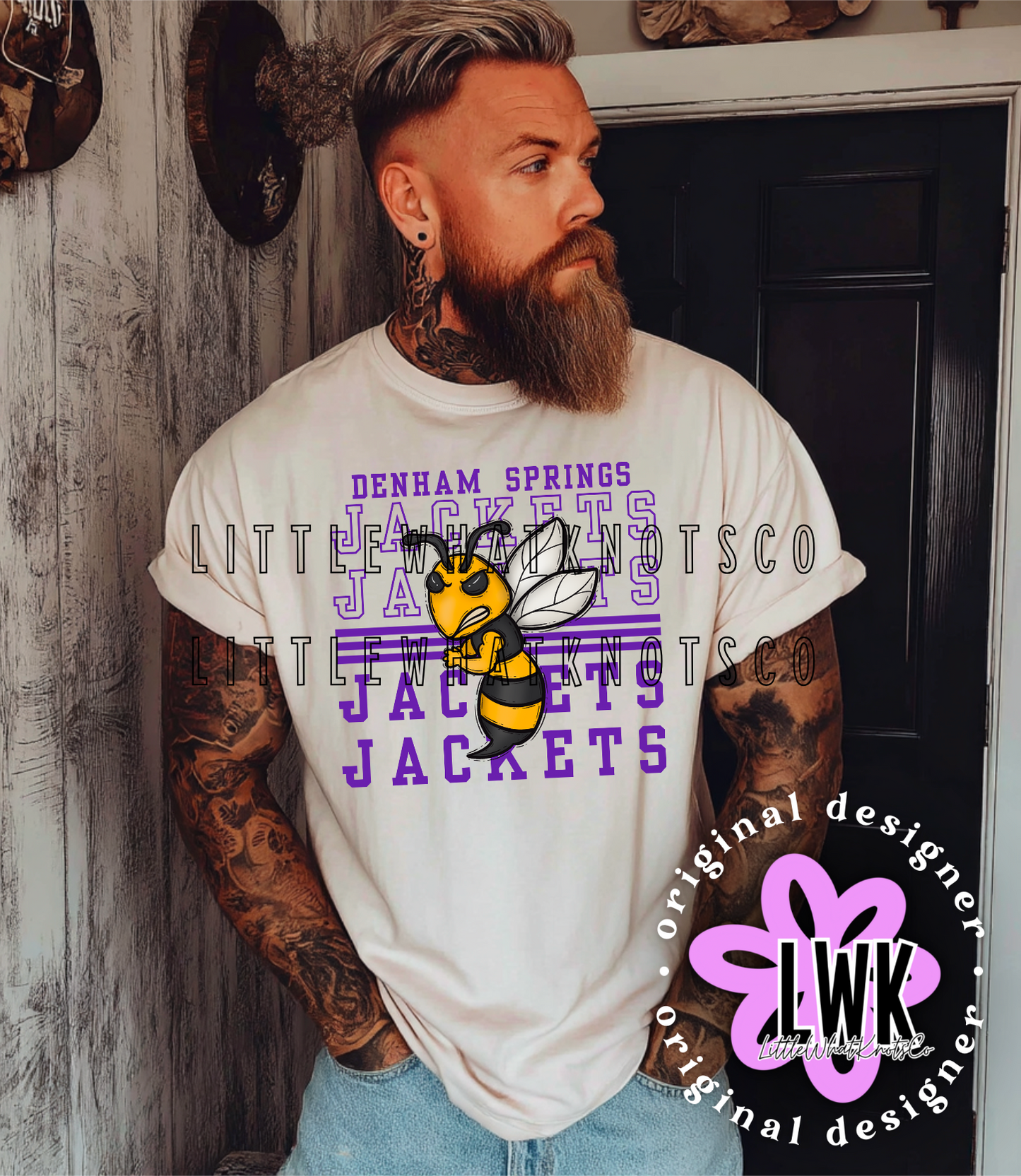 Stacked Mascot (youth & adult)