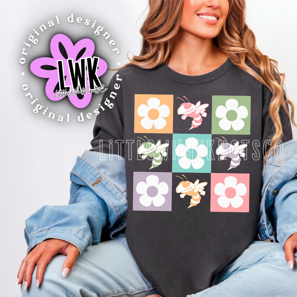 Pastel Checker Mascot (youth & adult)