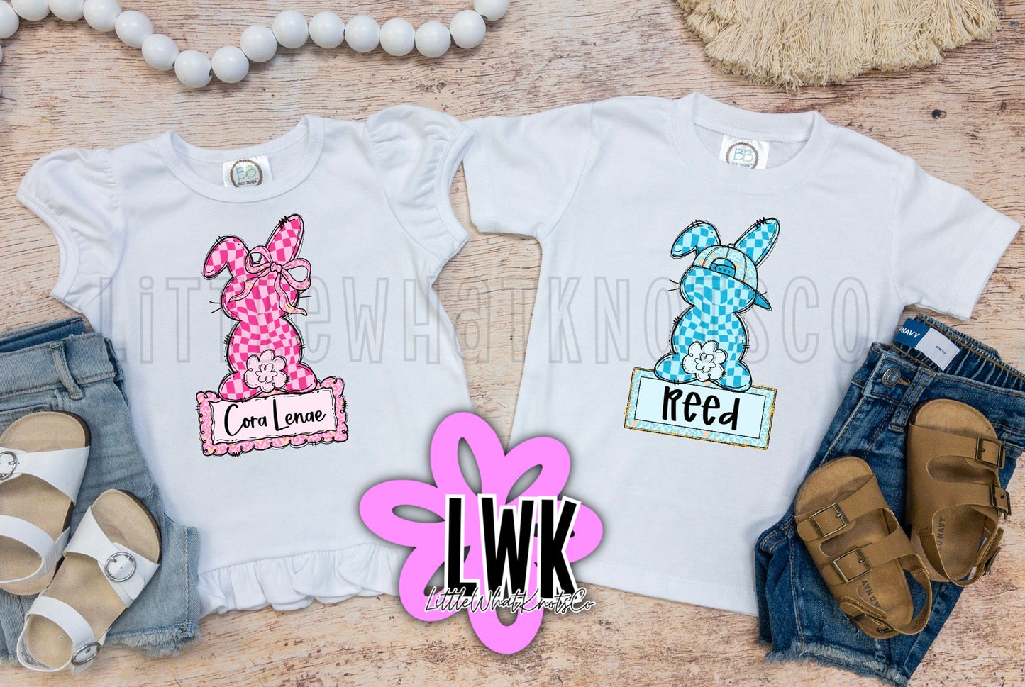 Easter Names (bubbles & youth tees)