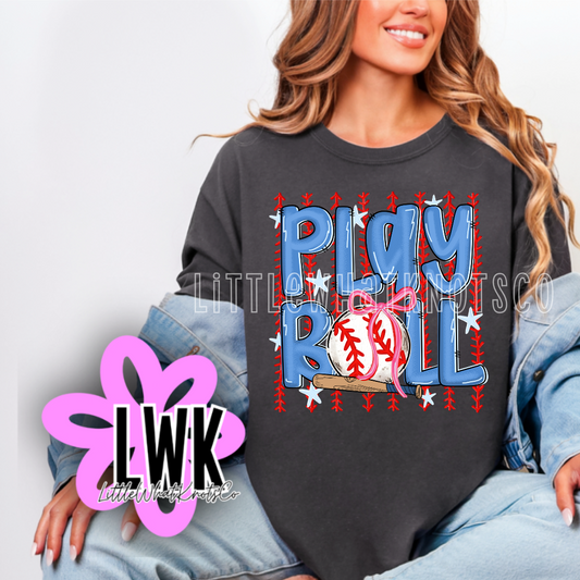 Play Ball (bubbles, youth & adult tees)