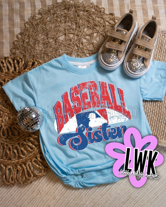 Baseball Fam (bubbles, youth & adult tees)