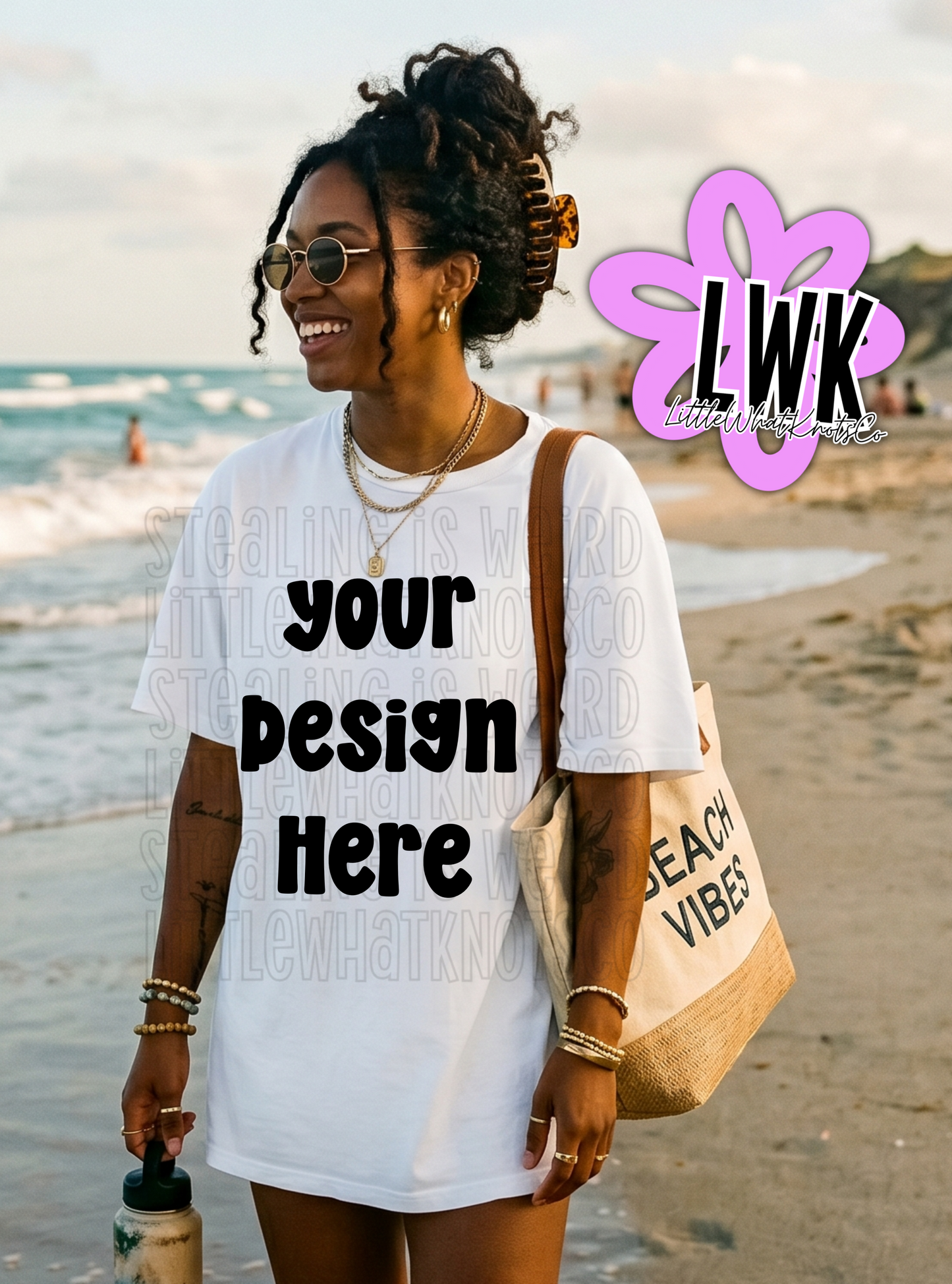 Beach Tee Mockups