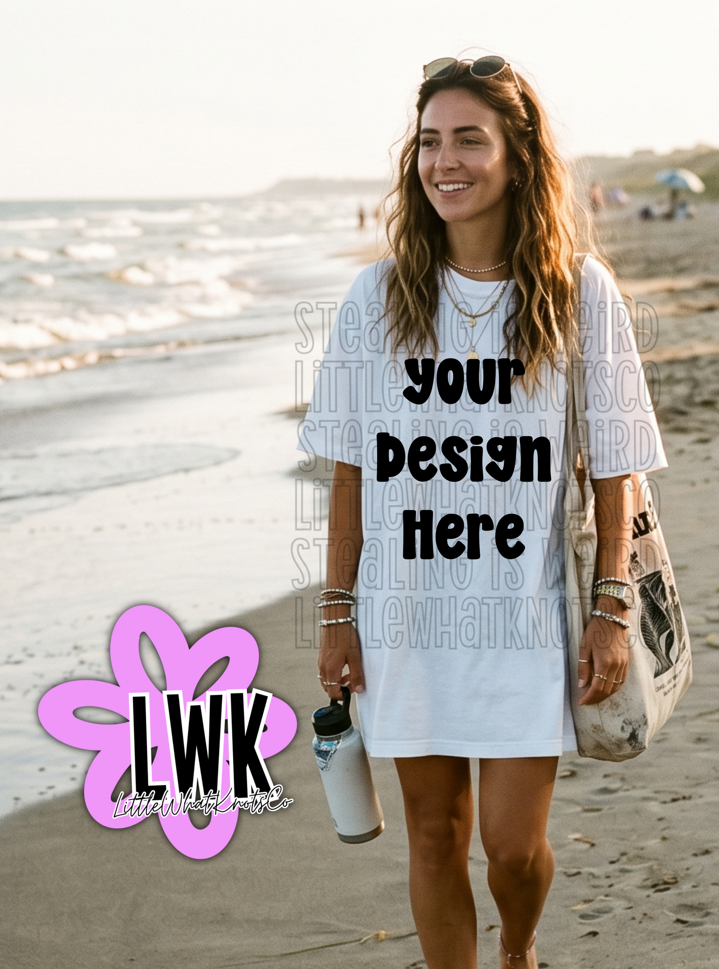 Beach Tee Mockups