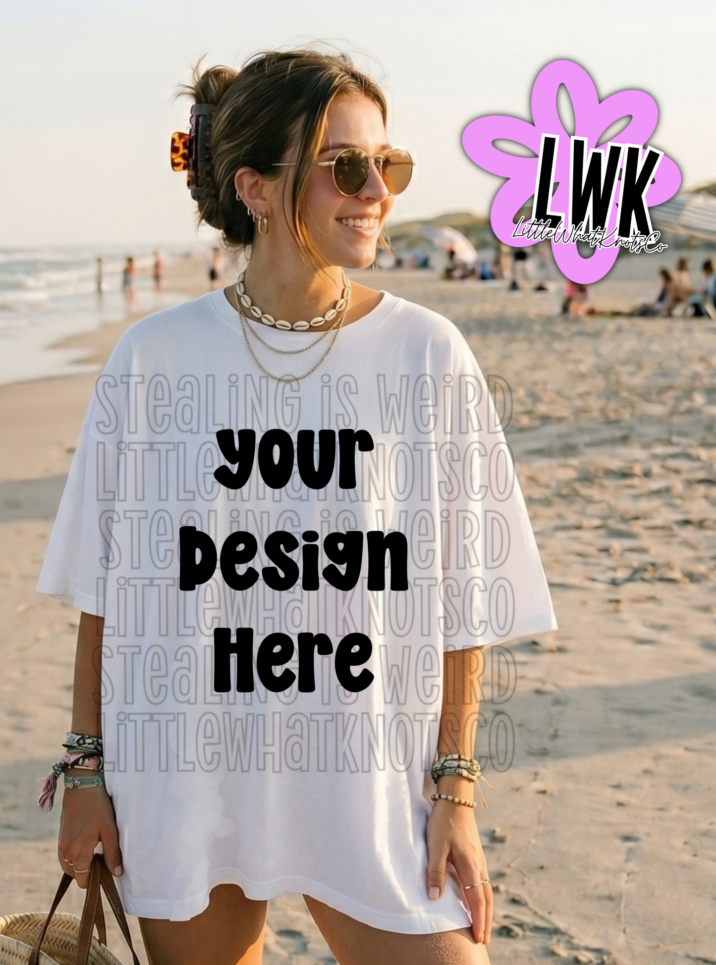 Beach Tee Mockups