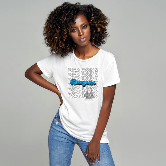 DeRidder Bubble Letters Tee