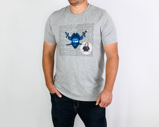 Southside Buccaneers Bubble Mascot Tee