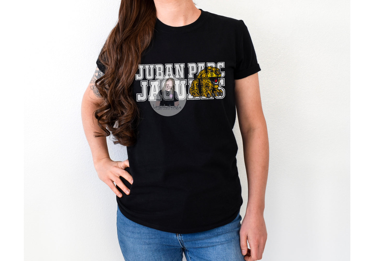 Juban Parc Jersey Letters Tee