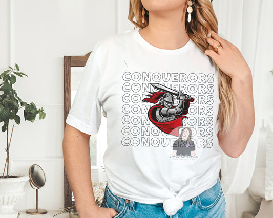 Open Door Conquerors Bubble Mascot Tee