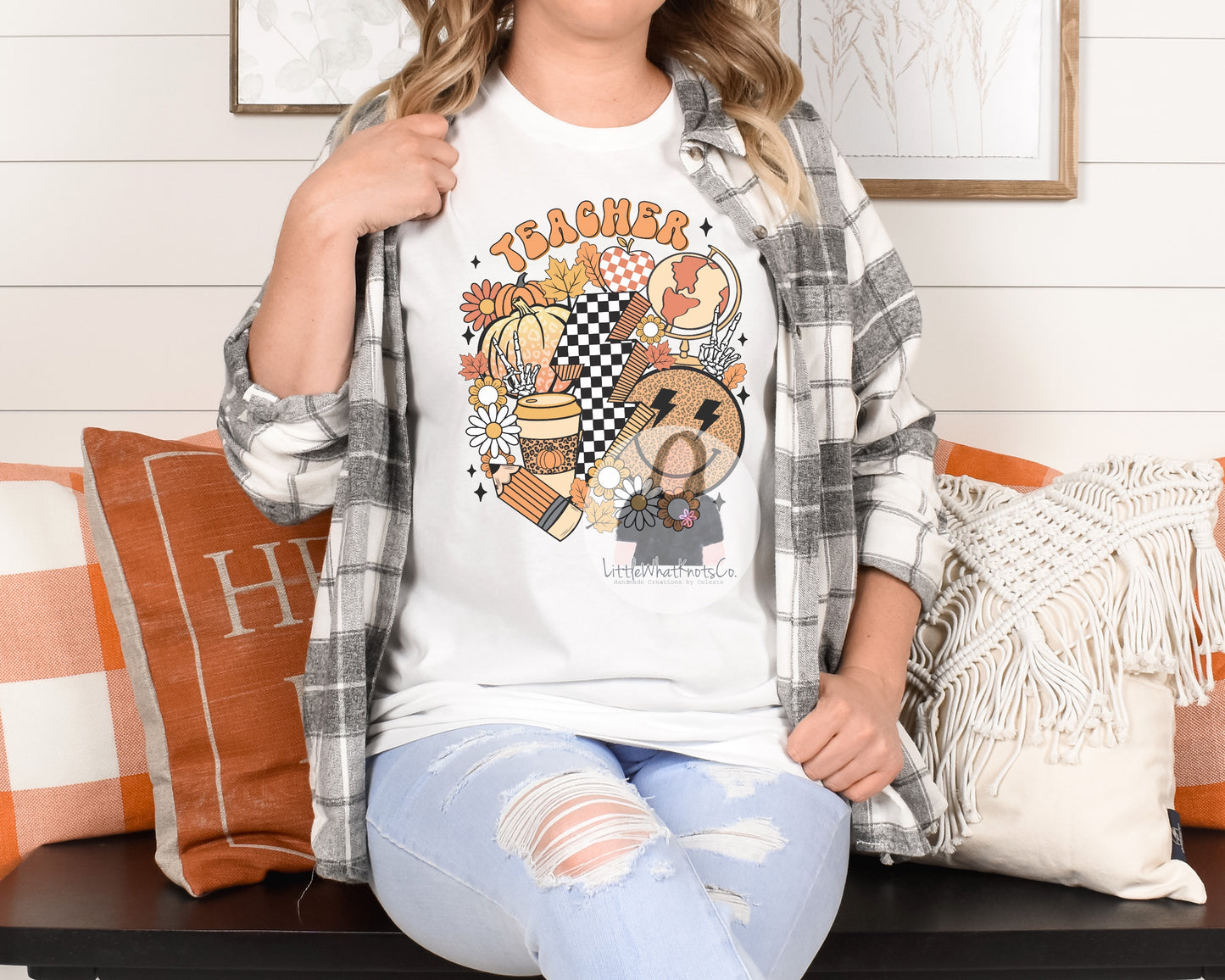 Trendy Teacher Fall Tee