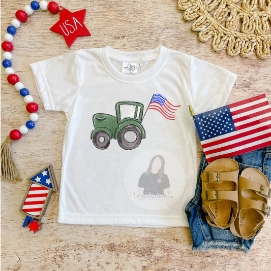 Patriotic Tractor