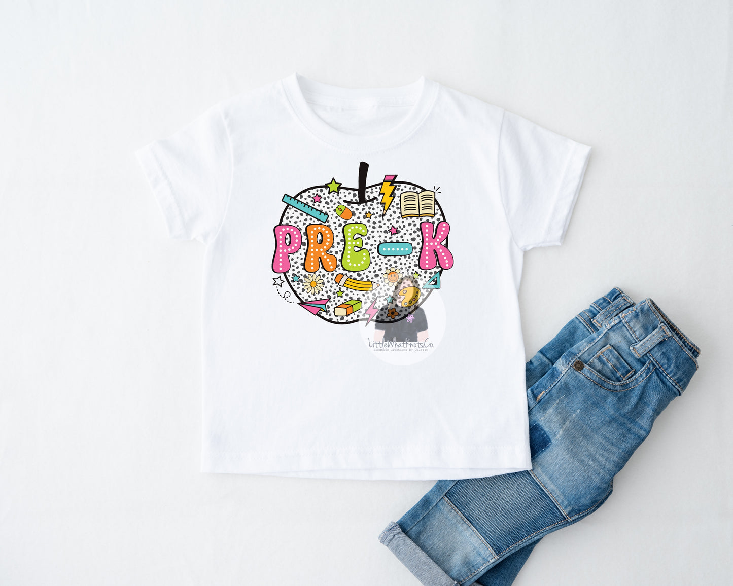 Trendy Apple Tee — Youth and Adult