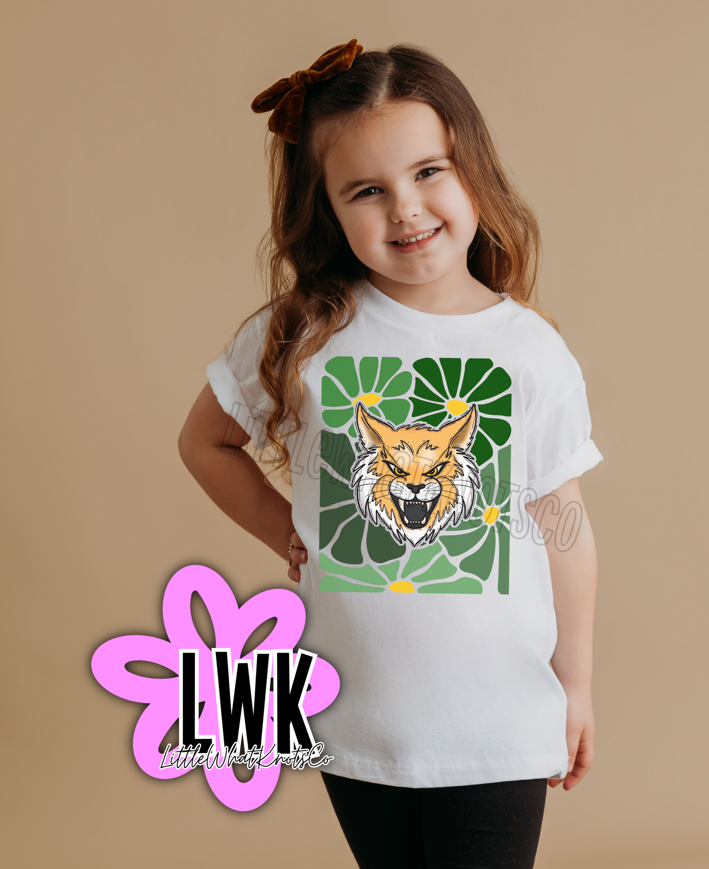 Groovy Floral Mascot (youth & adult)