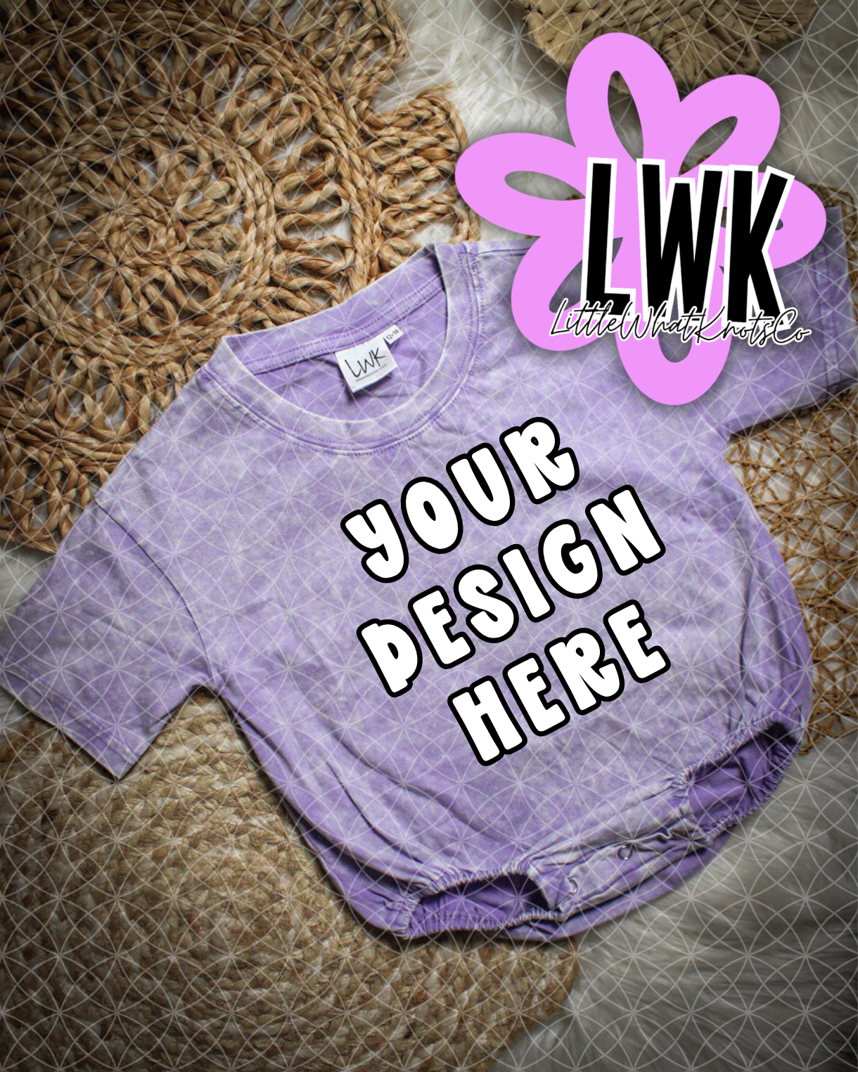 boho acid wash mockups