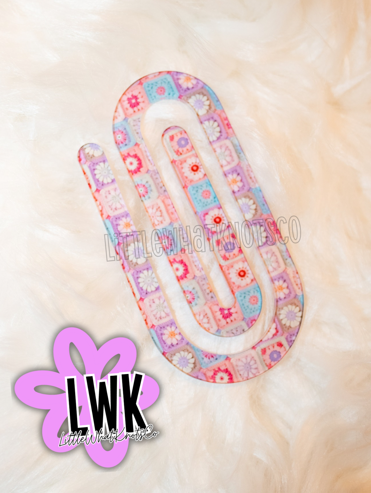 Crochet Cutie Paperclip Bookmark