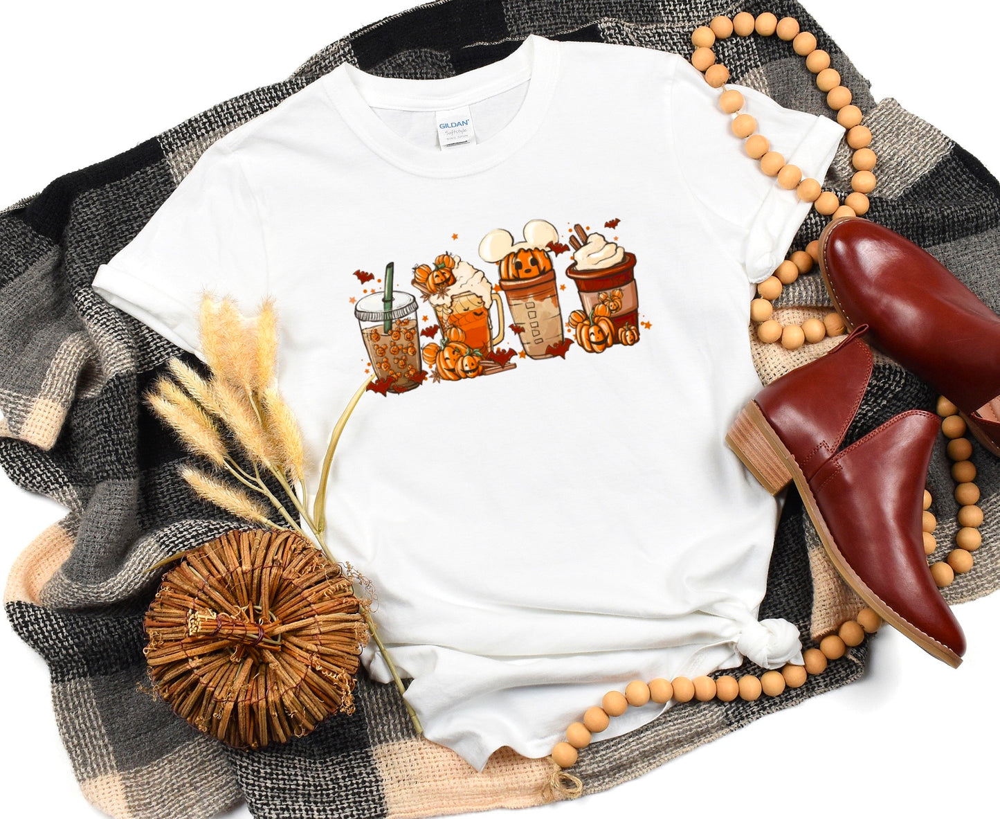 Pumpkin Mickey Latte Tee