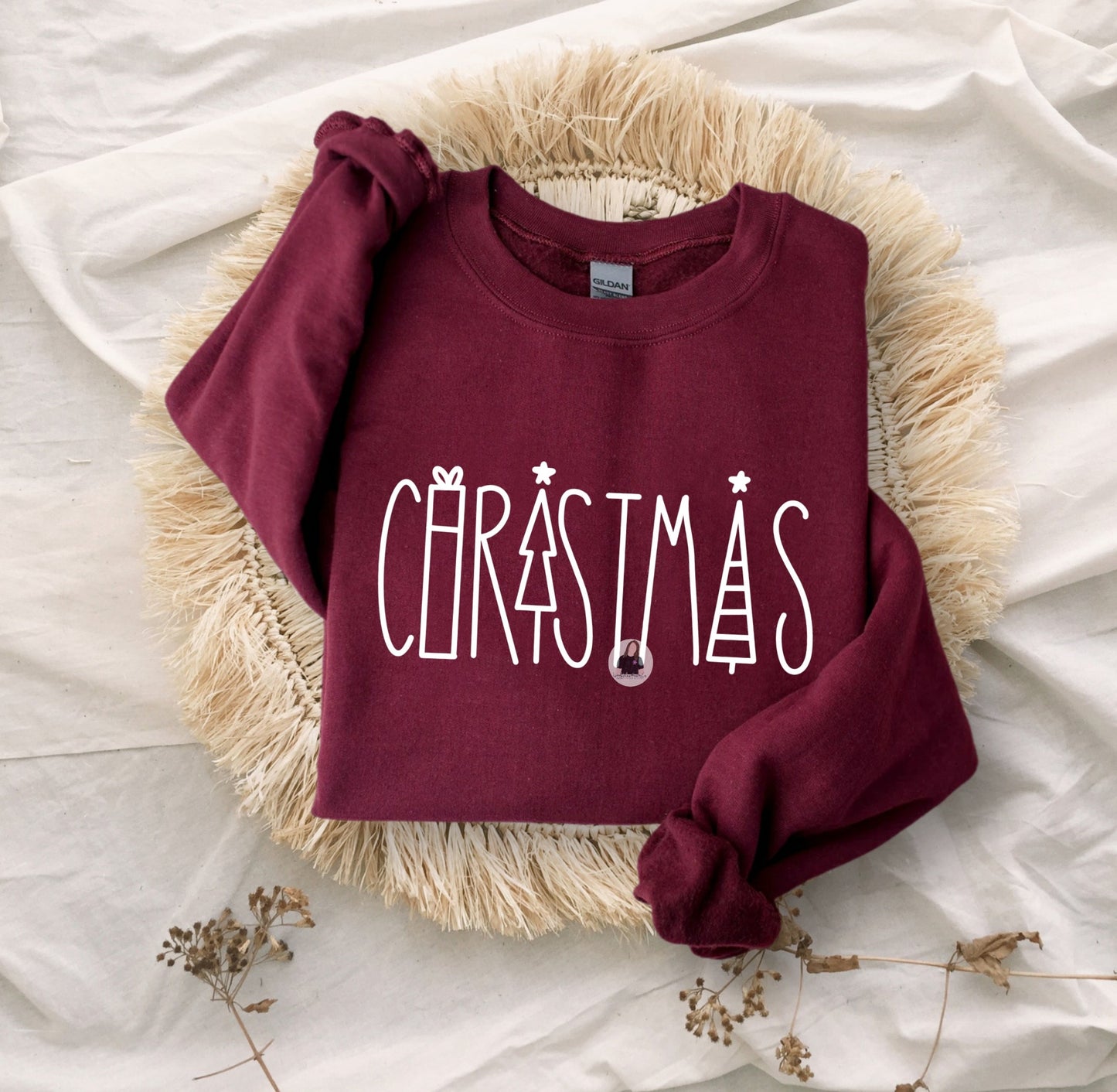 Hand-Lettered Cutesy Christmas