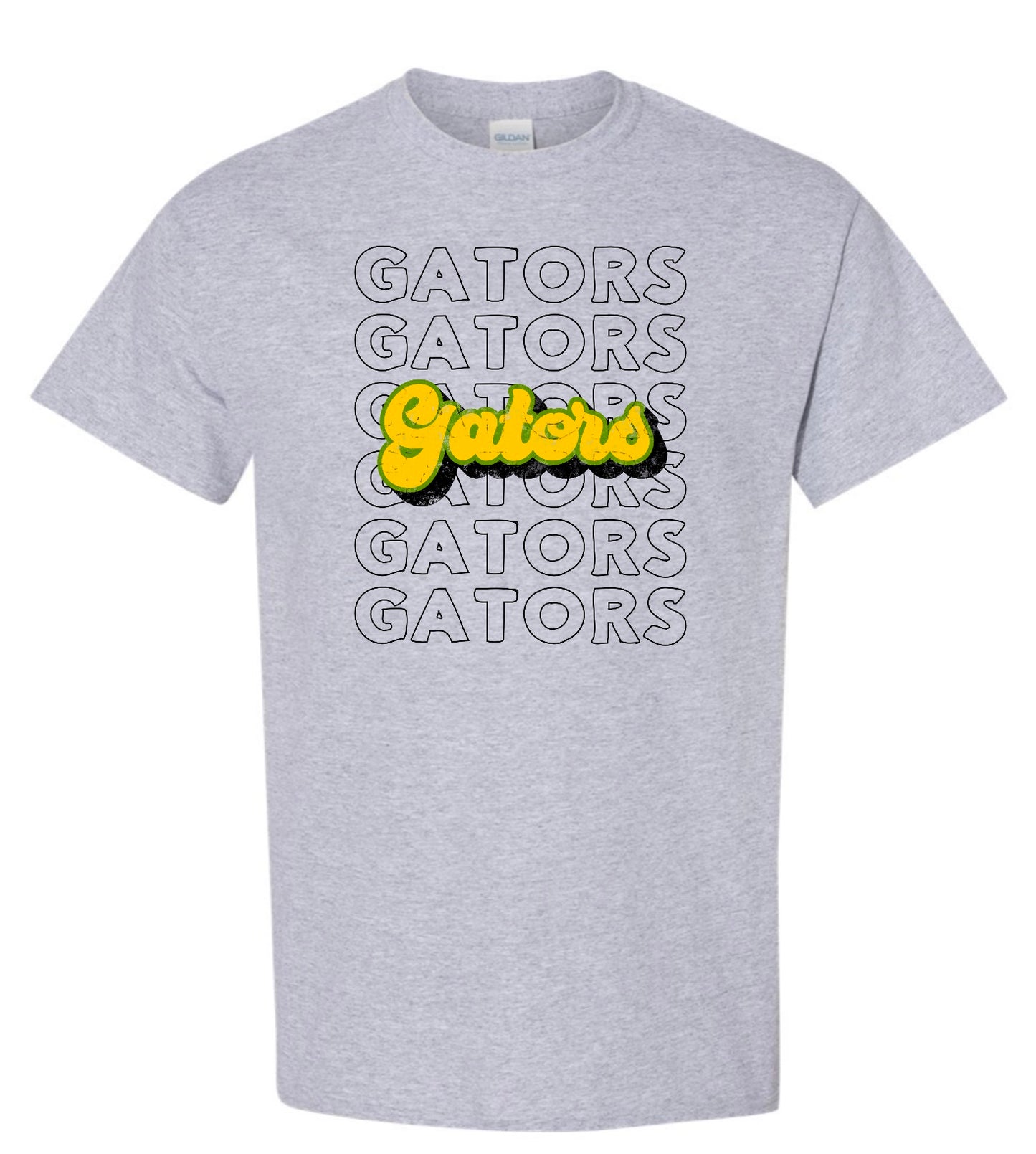 St. Amant Gators Bubble Letters Tee