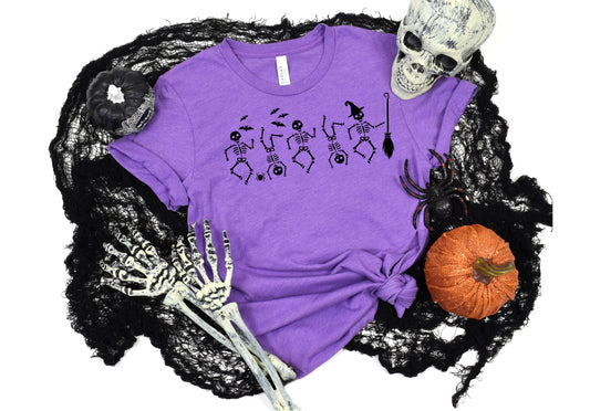 Spooky Jiggy Skeletons Tee