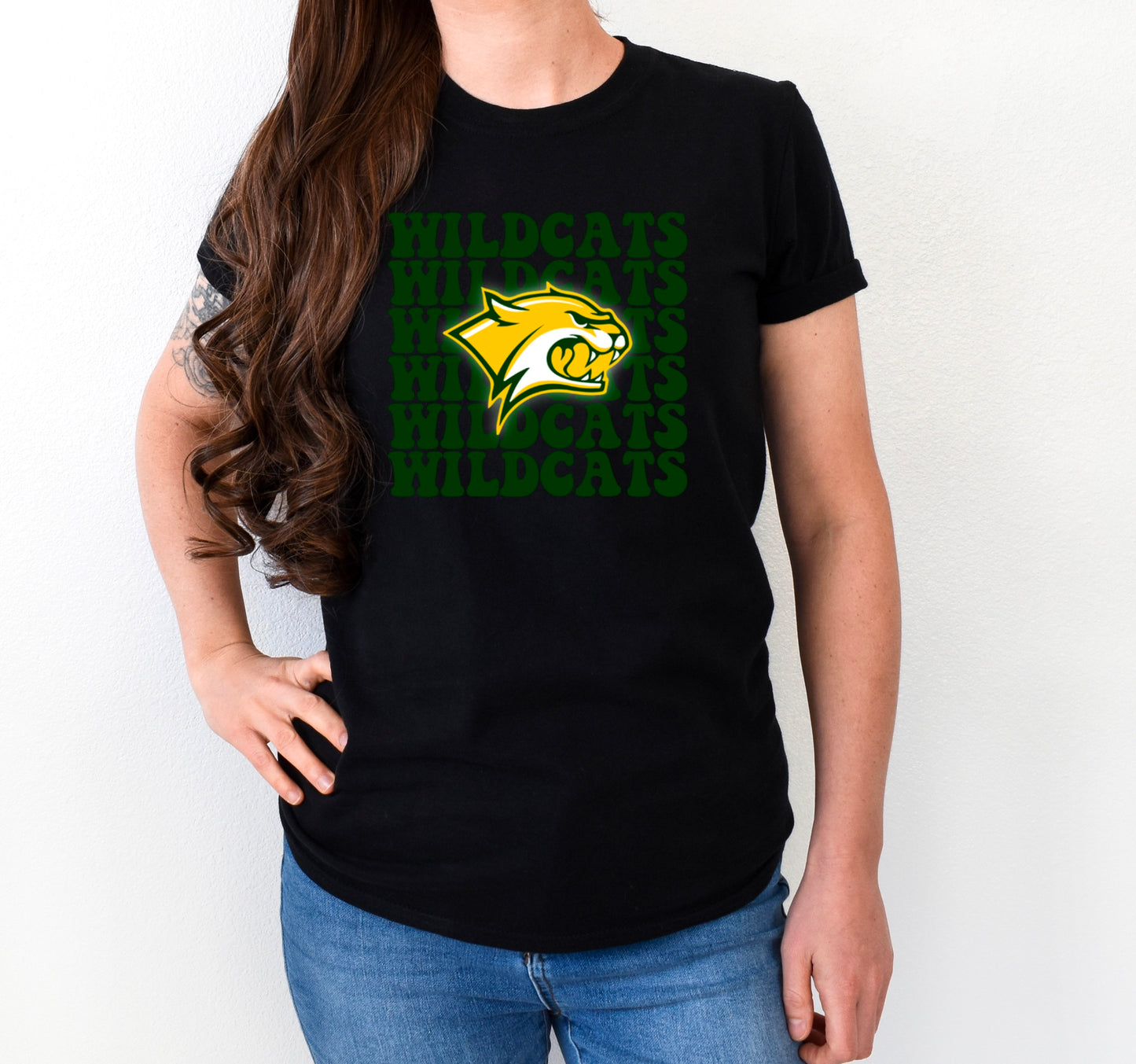 Walker Wildcats Groovy Mascot Tee