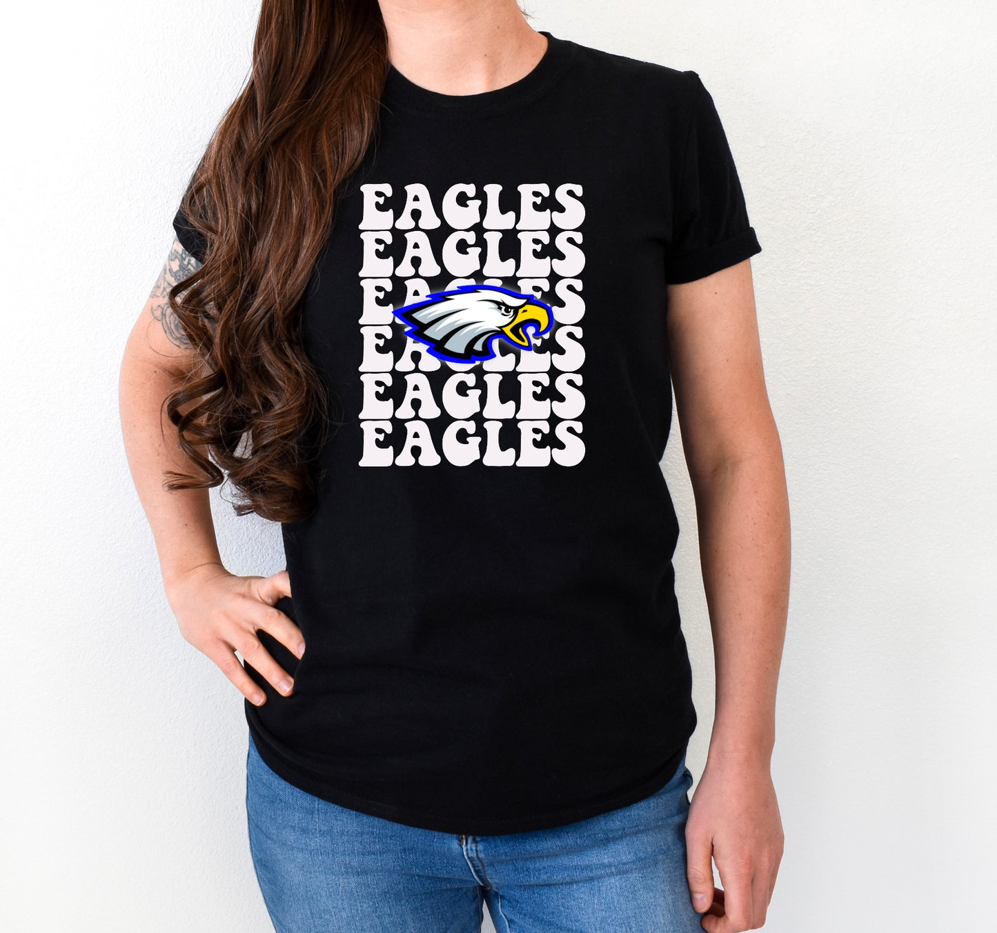 Eagles Groovy Mascot Tee